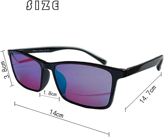 Color Blind Glasses Fort Men Used for Indoor and Outdoor Color Vision Abnormalities（TND102）