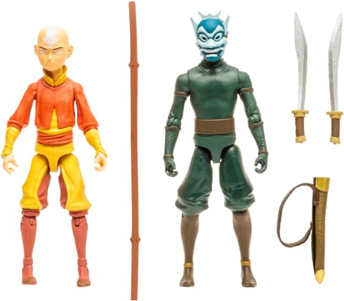 McFarlane Toys - Avatar TLAB Combo PK - AANG VS Blue Spirit Zuko
