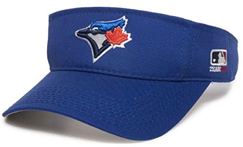 Blue Jays Blue Golf Sun Visor Hat Cap Adult Men's Adjustable