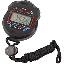 Waterproof Multi-Function Electronic Sports Stopwatch Timer Water Resistant,Large Display with Date Time and Alarm Function,Ideal for Sports Coaches Fitness Coaches and Referees