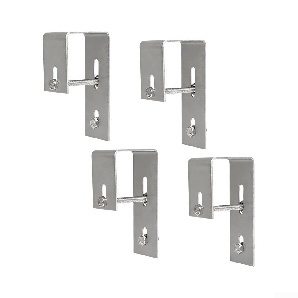 Kit Montaje Panel Solar para Acero Inoxidable 4 Piezas Kit Montaje