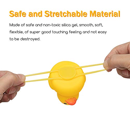 image for wonuu Rubber Duck Toy Car Ornaments Yellow Duck Car Dashboard Decorati