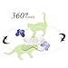All for Paws Cat Toys Interactive Butterfly Flutter Bug Cat Automatic Toy Stimulating Kitty Toys Enrichment for Indoor Cats