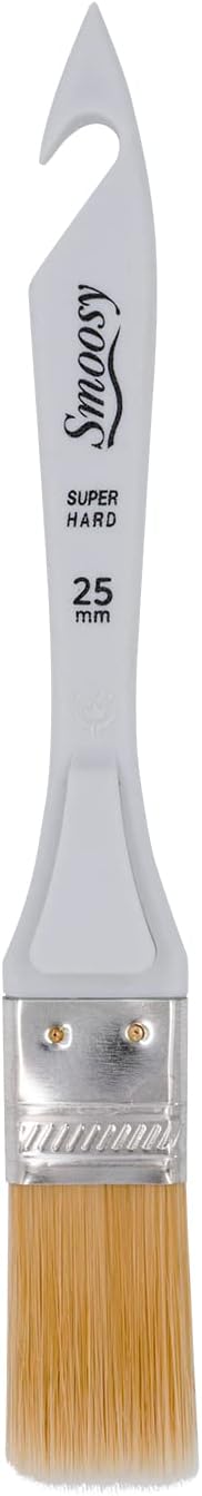 Smoosy FRP/Glue Brush, Super Firm, 1.2 inches (30 mm), Set of 10
