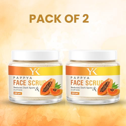 Image of Papaya Tan Removal Brightening & Revitalizing Face Scrub | Gentle Exfoliation | 400ml