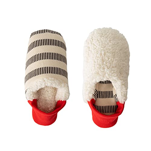 Image of Reversible Japanese House Shoes, Fleece Lining