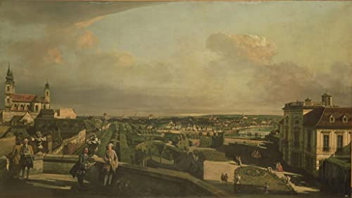 Moderne Art Murale Impression Bernardo Bellotto Vienne toile de salon haut de gamme 60x90cm