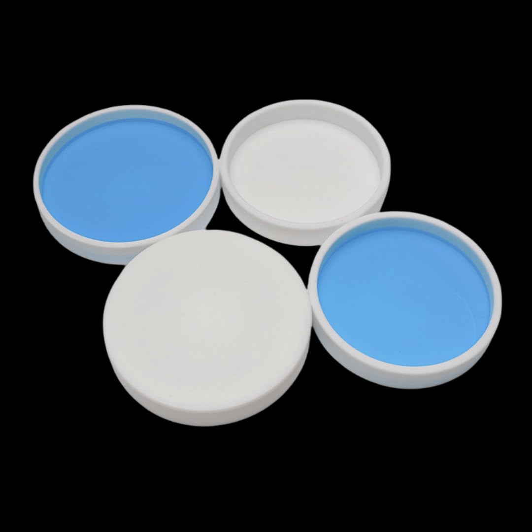 Runde PTFE-Tabletts – 15 mm Tiefe, hochtemperaturbeständige PEFT-Tabletts for den Laborgebrauch, 1 Stück(130x20x15mm)
