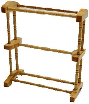 Amazon.es: Melody Jane Casa de Muñecas Roble Claro Toallero ...