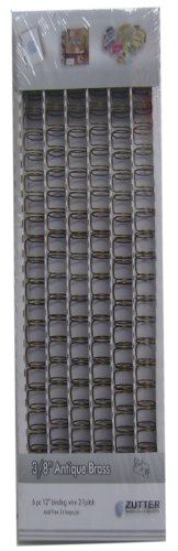 Zutter Owire 3/8-Inch, 6-Piece Antique Brass