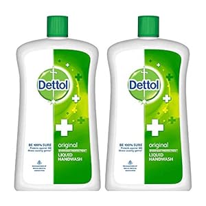 Dettol Liquid Handwash Bottle – Original Hand Wash- 900ml (Pack of 2) | Germ Defence Formula | 10x Better Germ…