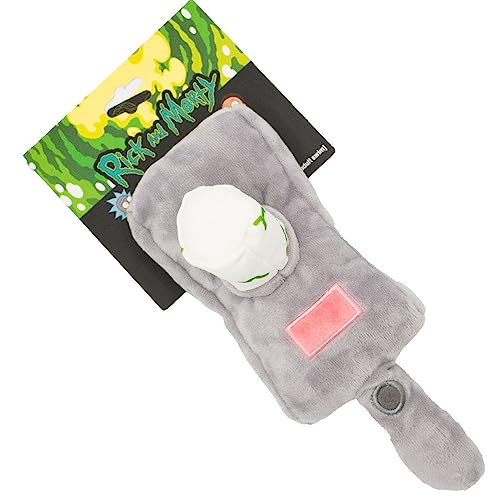 Buckle-Down Dog Toy, Comedy, Plush Squeaker Rick and Morty Portal Gun (DTPT-RMYS), 10.5" x 4.0" - Image 4