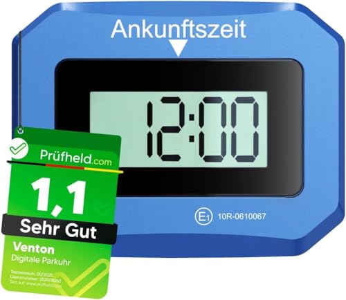 VENTON Automatische Elektronische Parkscheibe im Test: Was taugt sie wirklich?