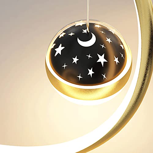 Lampe LED suspendue variable pour éviter l'éblouissement dans la cuisine - 3