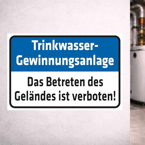 Autocollant Eau potable système d'exploitation signalisation sécurité entreprise KITA