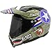 Produktbild Qianliuk Erwachsene Motocross-Helm ATV Dirt Bike Racing Moto Full Face Racing Helm Männer FrauenSport MotorradHelm