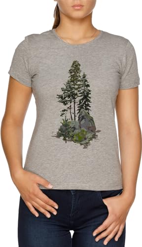 Esprit Scandinave T-Shirt Femme Gris