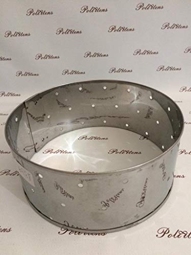 Forma Redonda Inox Para Queijo Branco Minas 1,5 Kg Malta