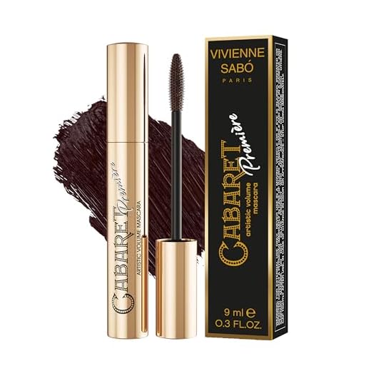 Vivienne Sabó Paris - Classic French Mascara Cabaret Premiere, Cruelty Free, Brown, Made in the EU