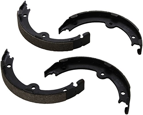 Bosch BS907 Blue Drum Parking Brake Shoe Set for Lexus: 2006 GS300, 2007-11 GS350, 2006-07 GS430, 2007-11 GS450h, 2008-11 GS460, 2008-14 IS F, 2006-15 IS250, 2006-15 IS350 - REAR