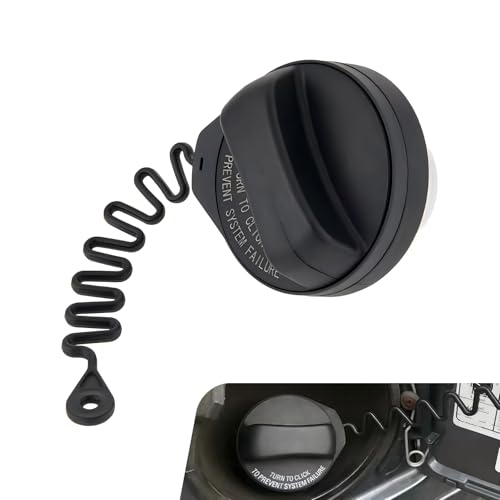 Zosgrew Fuel Tank Cap, Leak Prevention Fuel Cap Replacement for OEM #31392044 30769237, Compatible with Volvo C30 XC60 XC70 XC90 V50 V60 V70 S40 S60 S80 (Black)