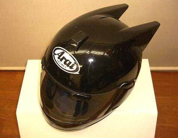 ヘルメット ディフューザー デカ耳 猫耳 ディフューザー 走り屋 Amazon