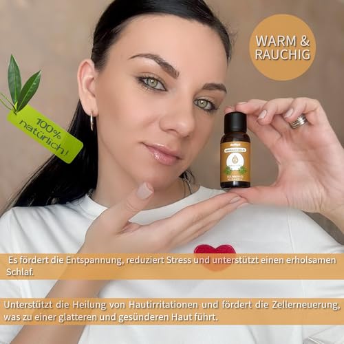 DasXgut - BIO Weihrauchöl 30 ml [100% NATURREIN] - Reines Weihrauch Öl - Duftöl Parfumqualität - Nachhaltiger Wildwuchs - Frankincense Oil E5004119 BG-BIO-02