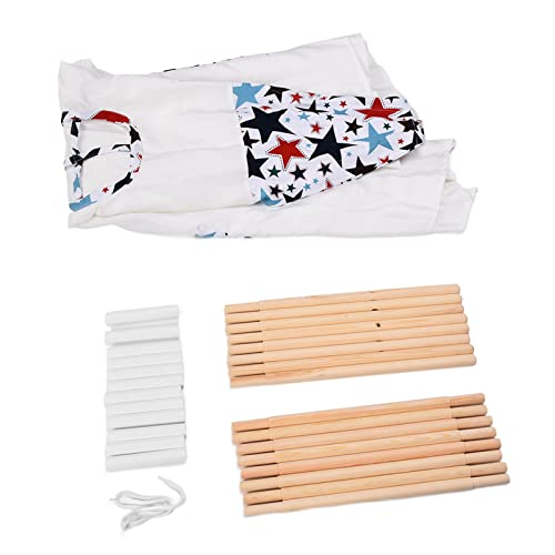 Tente de jeu enfant motif étoile pour coin lecture dans la chambre