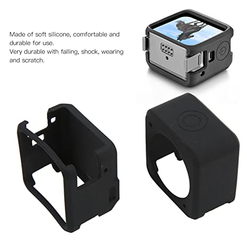Capa de silicone, capa para câmera esportiva, instalação fácil e macia, proteção segura para DJI Act