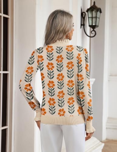 Zeagoo Long Sleeve Shirt for Women Turtle Neck Sweater Early Fall Clothing - image 4