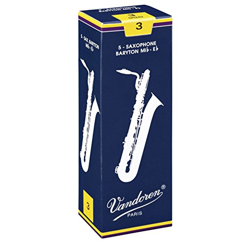 Anches Vandoren pour saxophone baryton traditionnel force 3