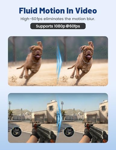 Image of Pro UHD 4K /30fps Webcam with Tripod, External USB Camera for PC /Laptop | Dual noise-cancelling mics | Auto-focus | Wide-angle | Low-light correction | 360 rotation | CMOS sensor | Plug and Play