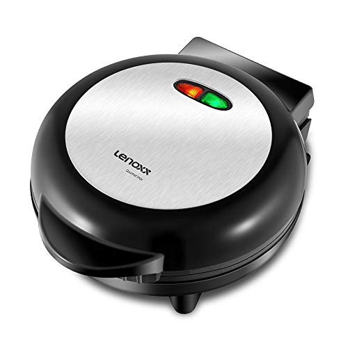 Melhor Omeleteira! As 10 Melhores Omeleteiras de 2025 3 Omeleteira Gourmet Inox, Preto, 127v, Lenoxx
