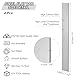 PATIKIL 4er-Pack E52100 Stahl für Messerherstellung, 12 x 1-1/2 x 1/8 Warmgewalzter Stahlblech für DIY-Blankblech, professionelle und Hobbynutzung, Stahlstangen