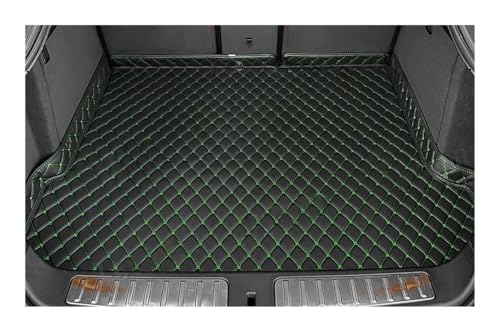 Tapis de coffre pour X2 2024 doublure arrière sur mesure noir et vert