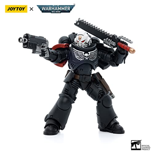 Joytoy 1/18 Action Figures Warhammer 40K Mecha Joy Toy Model Toys Raven Guard Intercessors Sergeant Ashan #TOP3