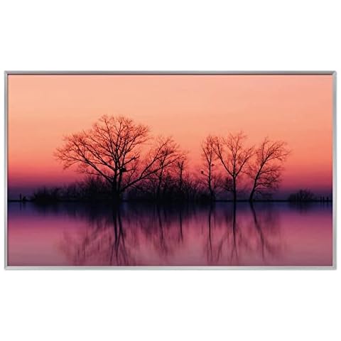 Firzone Eco infrared picture panel heater wall radiator 600Watt carbon Pink Trees photo Cover