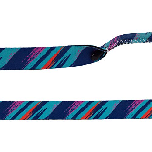 Ukes Premium Sunglass Strap - Durable & Soft Glasses Strap Designed With Floating Neoprene Material - Secure Fit For Your Glasses And Eyewear. (The Strokes) #TOP6