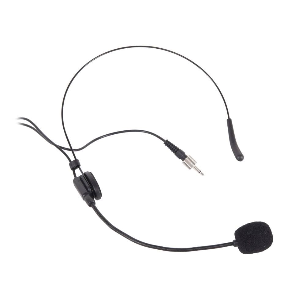 Proel EIKON WM700DKIT - Sistema microfonico Wireless con Ricevente + Bodypack + Archetto + Palmare + Pulce, Nero