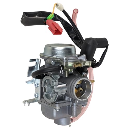 RedCap 250cc Electric Choke GY6 30mm Carburetor for Water Cooled