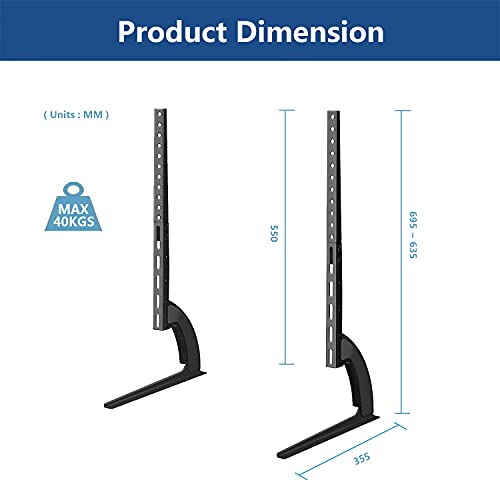 RFIVER Universale Supporto Piedistallo TV Stand da...
