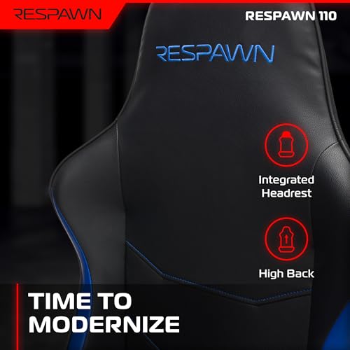 Image of Respawn 110 Gaming Chair, Ergonomic Office Chair with Headrest