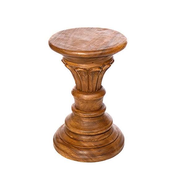 Montpellier decor Hand Carved Pedestal Table - Image 4