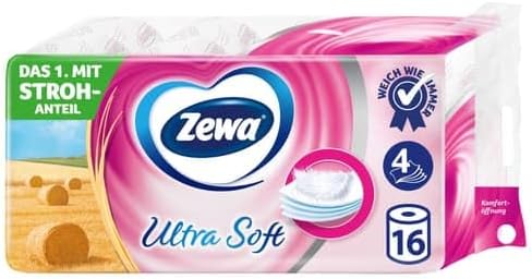 Zewa Ultra Soft Toilet Paper 4 Ply 150 Sheets (16ks)