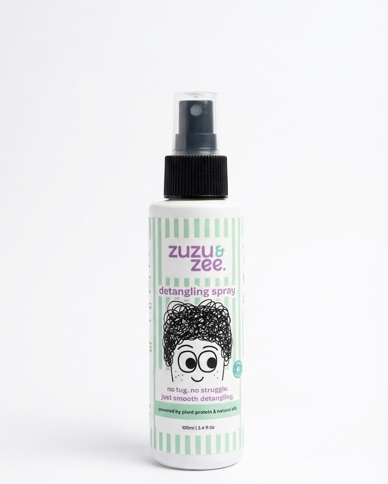 detangling spray for kids | no tears hair detangler with argan oil, green tea extract & plant protein | for girls & boys | sulfate-free, silicone-free | 100ml-image-4