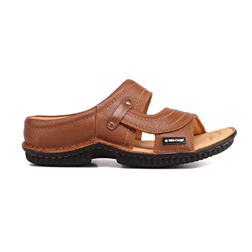Image of Red Chief Leather Casual Slipper for Men RC248N