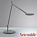 Produktbild Artemide Demetra LED Tischleuchte grau anthrazit