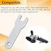 301-69A Pneumatic Die Ginder Small Wrench, Angle Grinder Wrench Tool,for Ingersoll Rand Die Grinder 5102,5108,301,307,302, 308, and M2 Series Air Die Grinders, 2-Pack