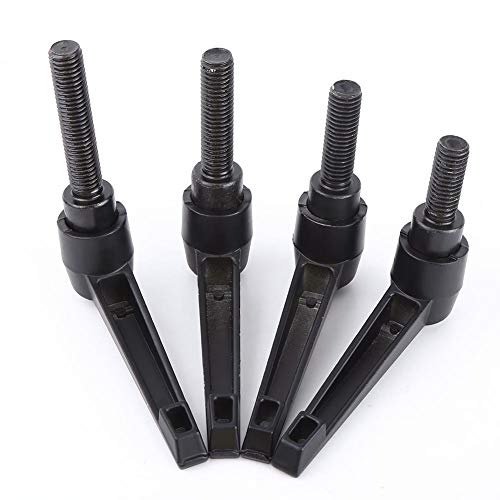 Leva Di Serraggio In Lega M10 - Filettatura Maschio 25mm, Impugnatura Regolabile, Con Perno