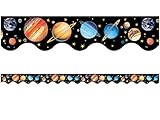 Teacher Created Resources Solar System Border Trim, Multi Color (4600)